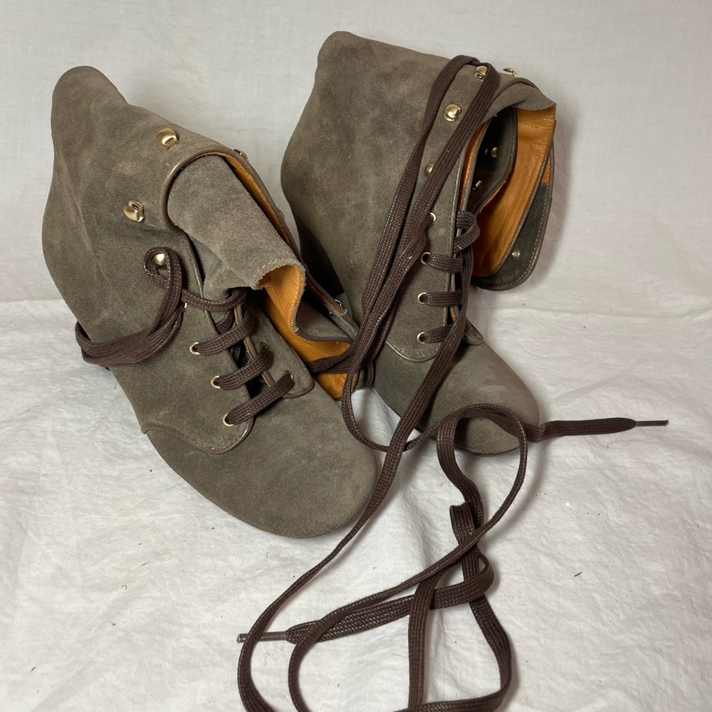 Size 5 Chie Mihara Lace Up Boots